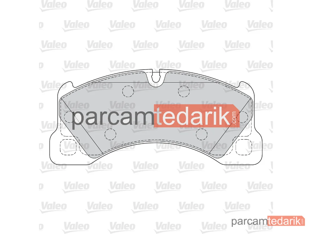 VALEO 670959 | Fren Balatası — Porsche Cayenne, Porsche Macan, Porsche Panamera